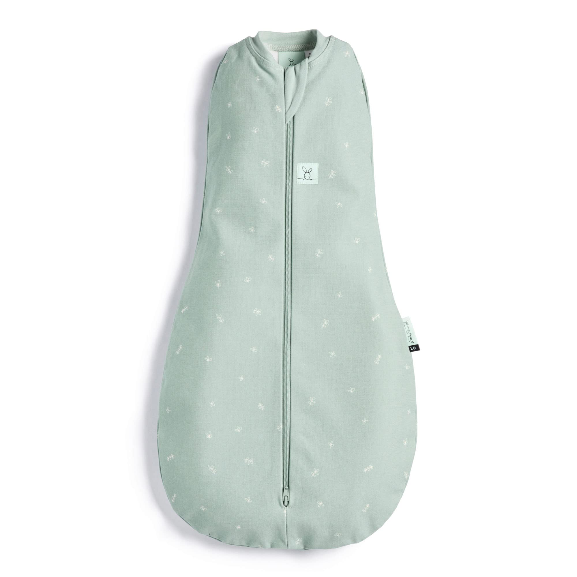 ergoPouch Organic Cotton Cocoon Swaddle Bag, 0.2 TOG, for Babies 0